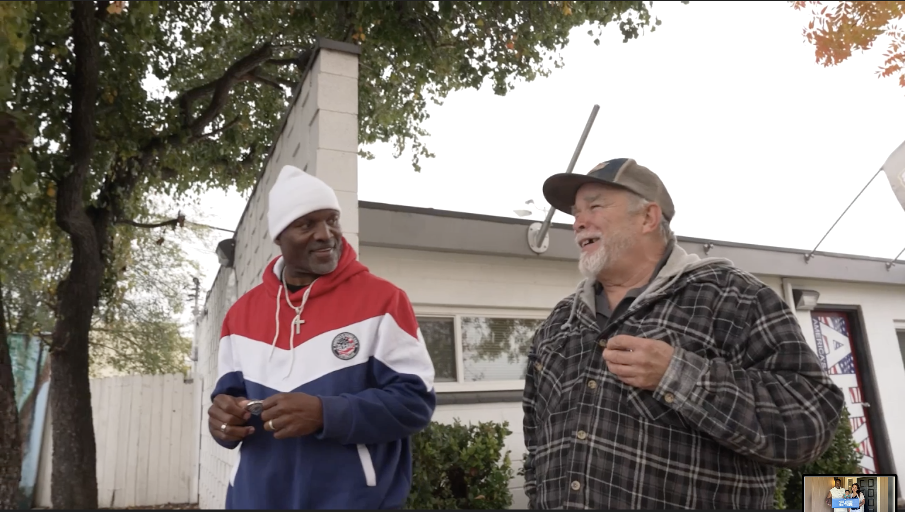 Ralpheal and Randall laughing together